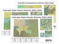 2025-2026 Colorado Legislative Map Bundle