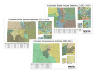 2023-2024 Colorado Legislative Map Bundle