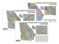 2023-2024 Georgia Legislative Map Bundle