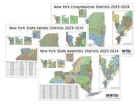 2023-2024 New York Legislative Map Bundle